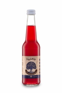 Kombucha черноплодная рябина INTERKVASS 0,33 л фото 1